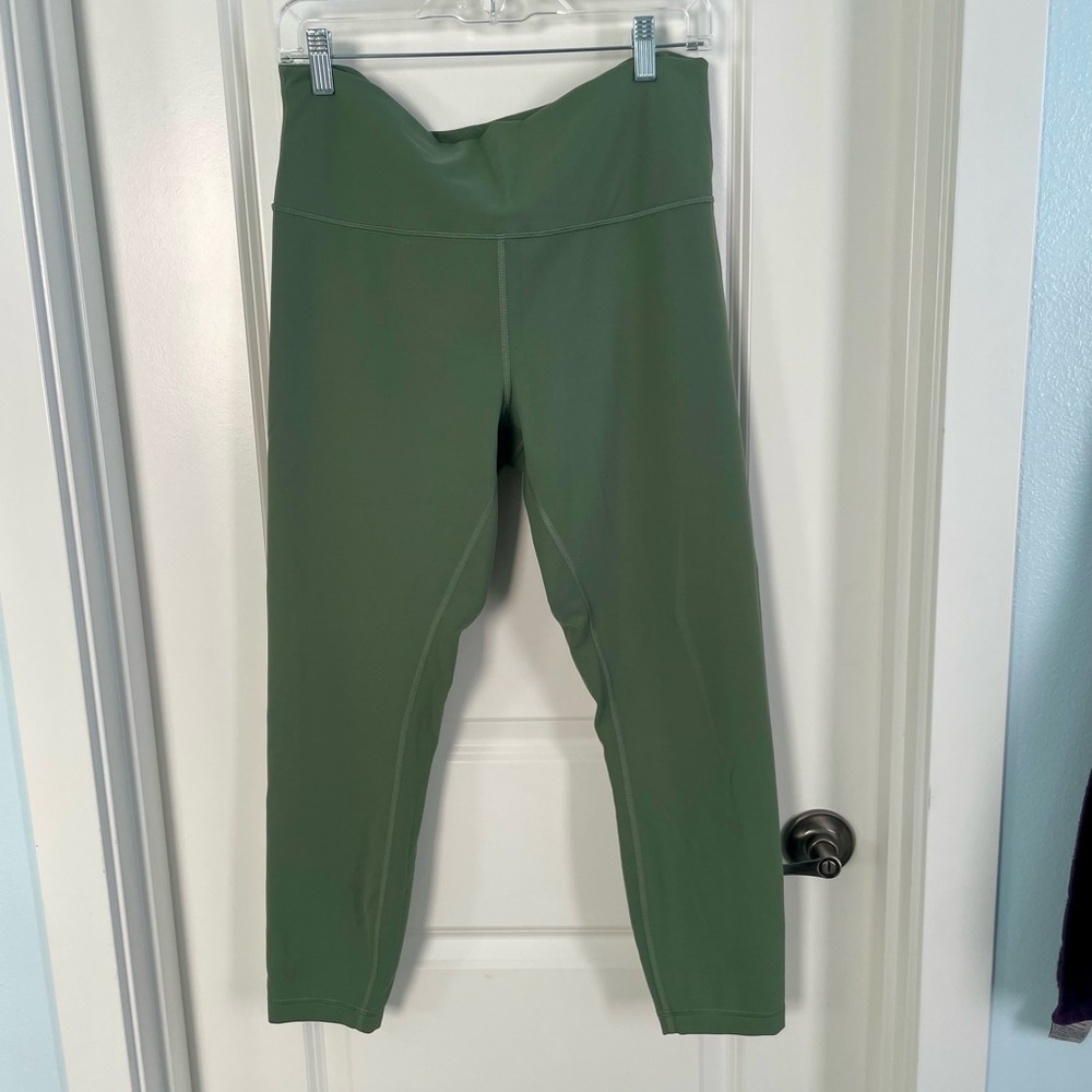 Lululemon Wunder Train High-Rise Tight 25" Algae Green